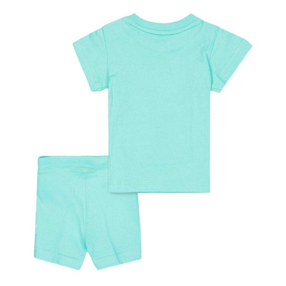 Puma Childrens/Kids Logo Cotton Top & Bottom Set Set / Aquatic - Picture 2 of 3
